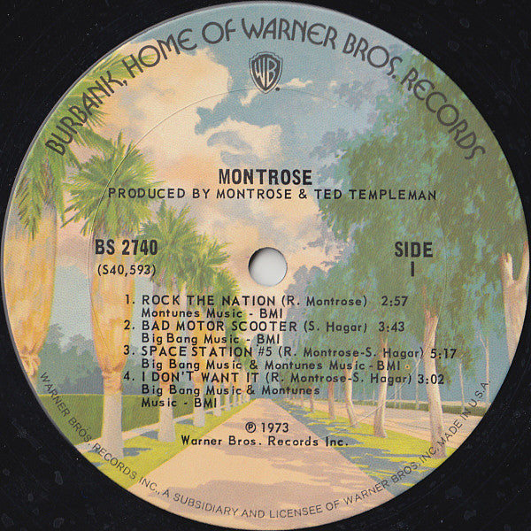 Montrose (2) : Montrose (LP, Album, Pit)