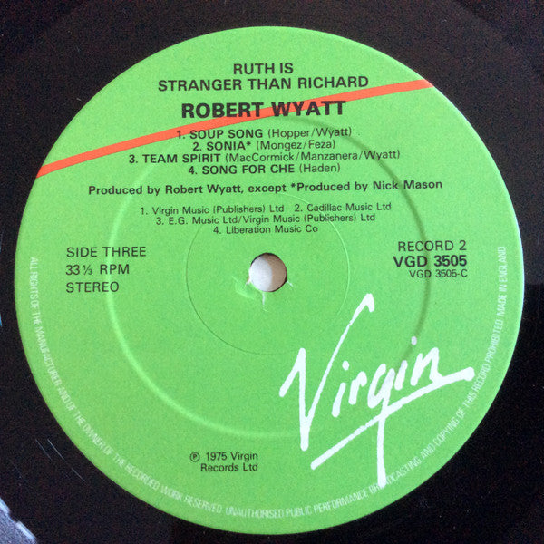 Robert Wyatt : Rock Bottom / Ruth Is Stranger Than Richard (2xLP, Album, Comp, RE, CBS)