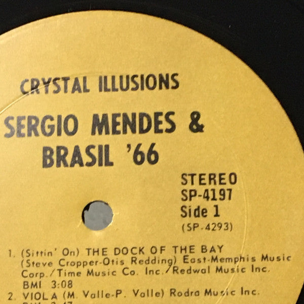 Sergio Mendes & Brasil '66* : Crystal Illusions (LP, Album, Pit)