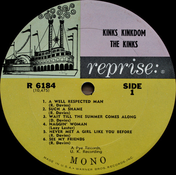 The Kinks : Kinks Kinkdom (LP, Album, Mono)