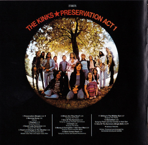 The Kinks : Preservation Act 1 (HDCD, Album, RE, RM, RP)