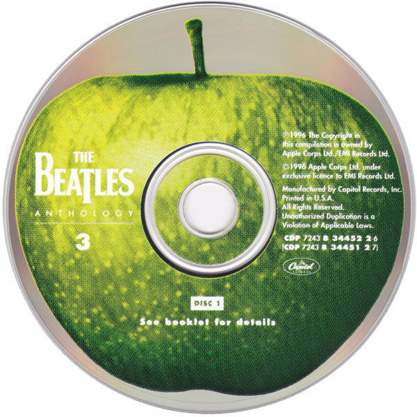 The Beatles : Anthology 3 (2xCD, Album, Mono)