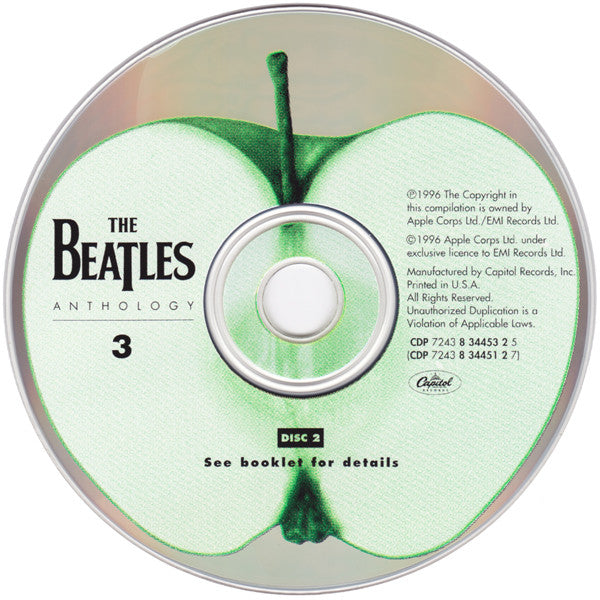 The Beatles : Anthology 3 (2xCD, Album, Mono)