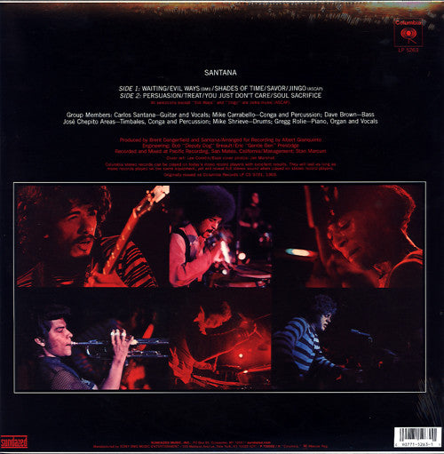 Santana : Santana (LP, Album, RE, RM)