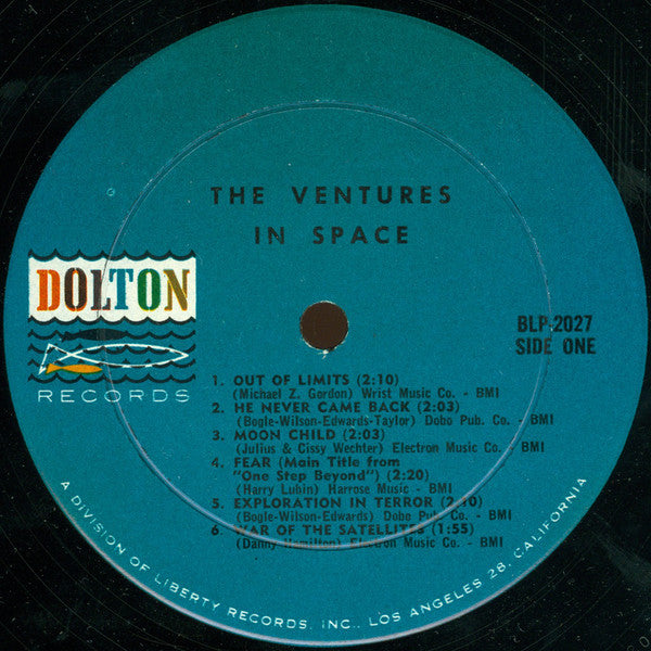 The Ventures : (The) Ventures In Space (LP, Album, Hol)