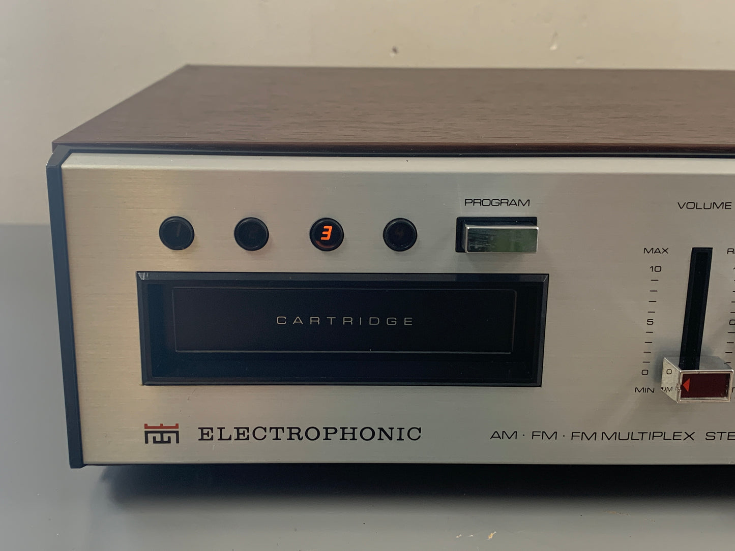 Morse Electro Products T-4210 Stereo Receiver with 8 Track Player