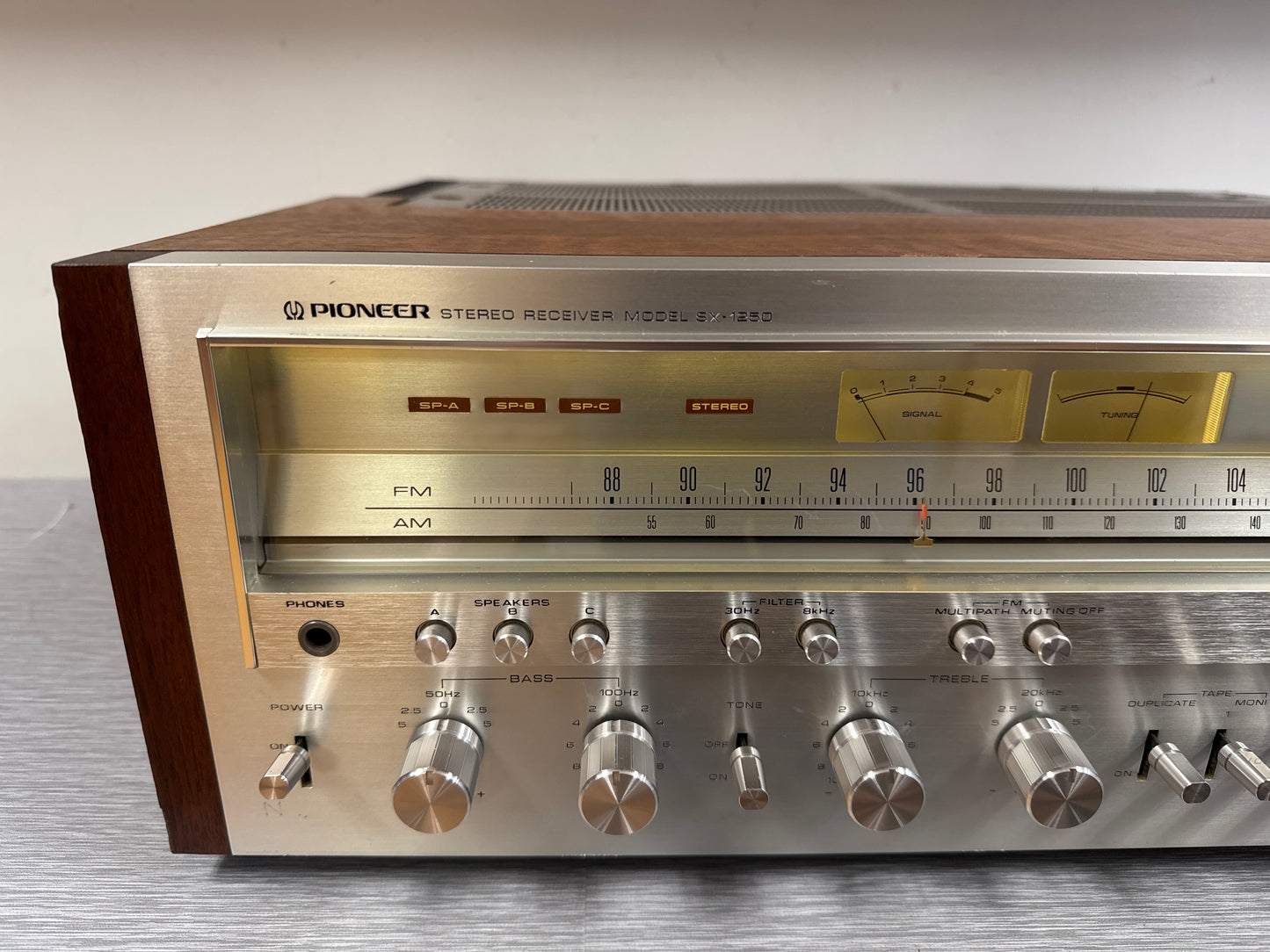 Pioneer SX-1250 Stereo Receiver * 160W RMS * 1976/78