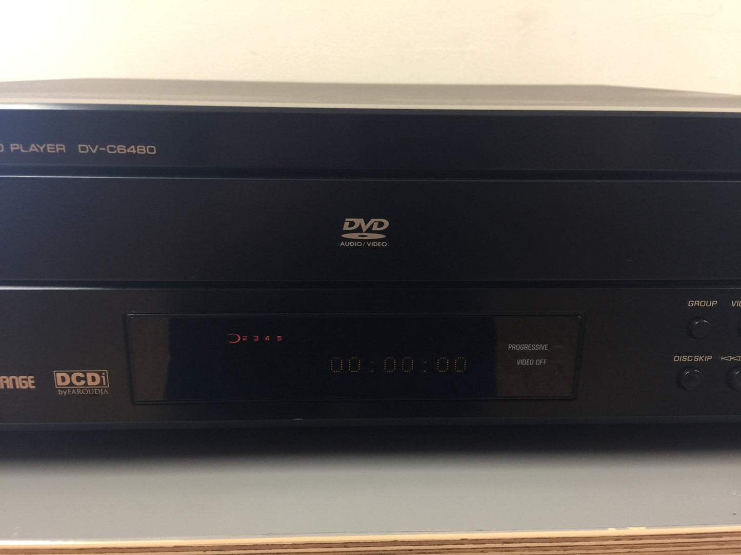 Yamaha DV C6480 CD/DVD Changer * 5 Discs