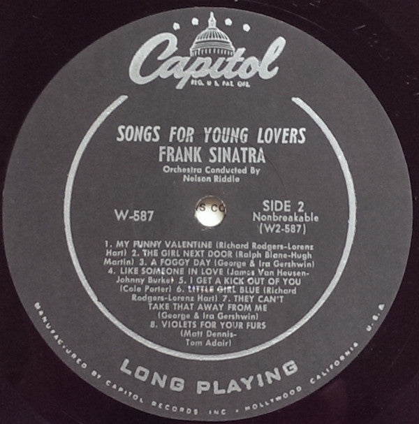 Frank Sinatra : Swing Easy! And Songs For Young Lovers (LP, Comp, Mono, Scr)