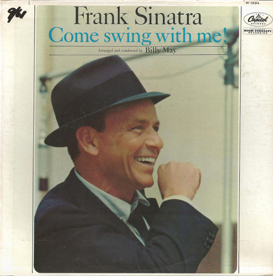 Frank Sinatra : Come Swing With Me! (LP, Album, Mono, Scr)