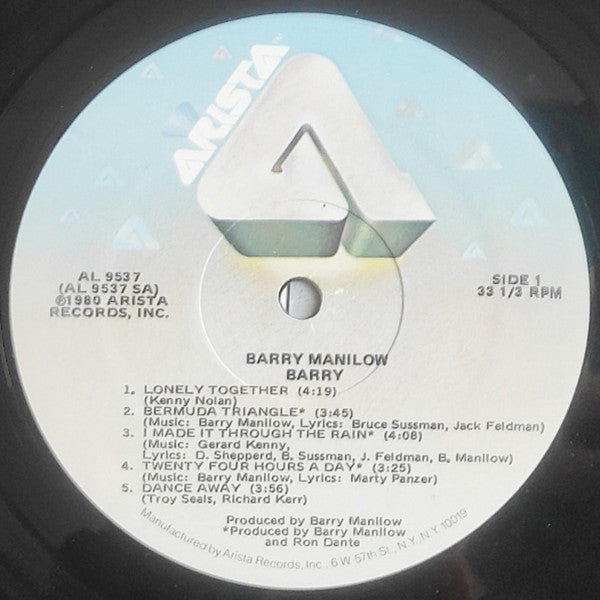 Barry Manilow : Barry (LP, Album)