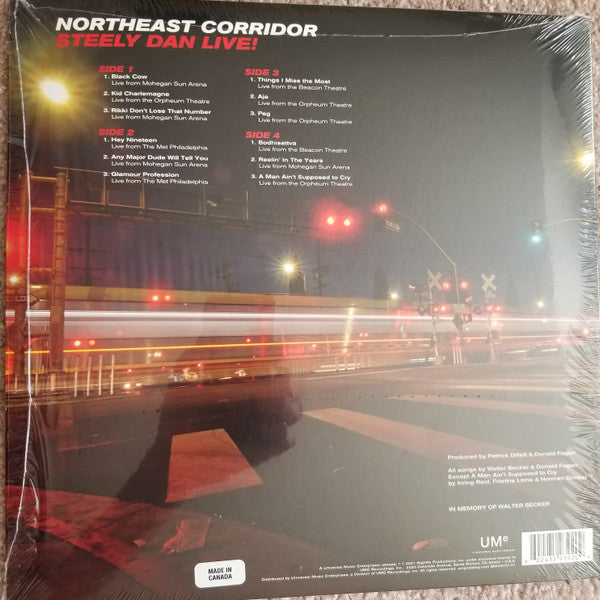 Steely Dan : Northeast Corridor: Steely Dan Live! (2xLP, Album, 180)