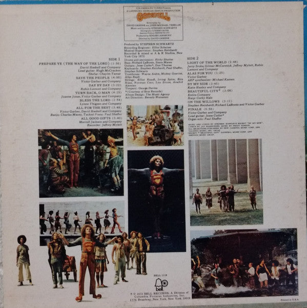 Various : Godspell (Original Motion Picture Soundtrack) (LP, Album)