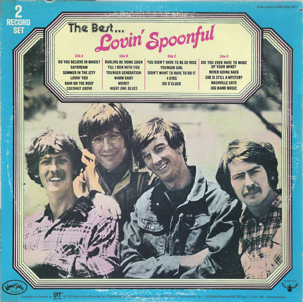 Lovin' Spoonful* : The Best... Lovin' Spoonful (2xLP, Comp, Gol)