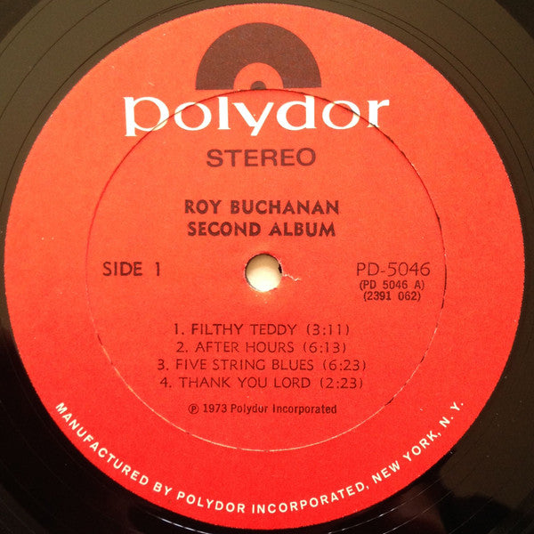 Roy Buchanan : Second Album (LP, Album, All)