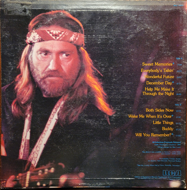 Willie Nelson : Sweet Memories (LP, Comp, Ind)