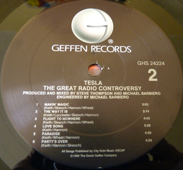 Tesla : The Great Radio Controversy (LP, Album, Spe)