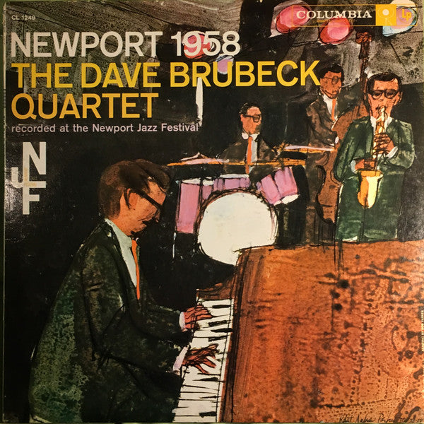 The Dave Brubeck Quartet : Newport 1958 (LP, Album, Mono)