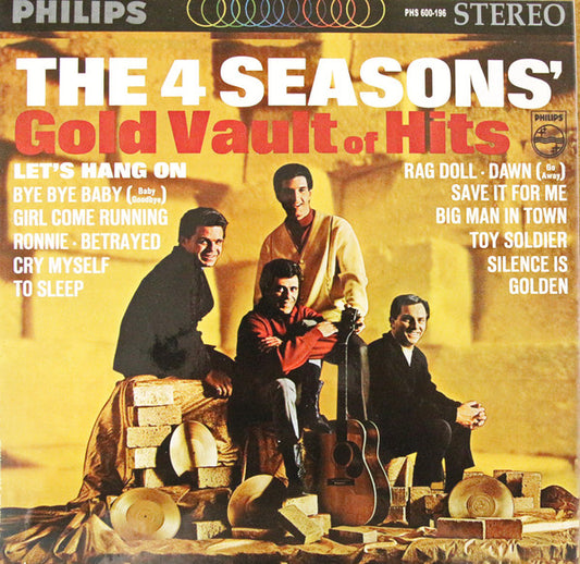 The 4 Seasons* : The 4 Seasons' Gold Vault Of Hits (LP, Comp, RE, RP, Mer)