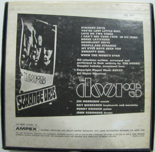 The Doors : Strange Days (Reel, Album)