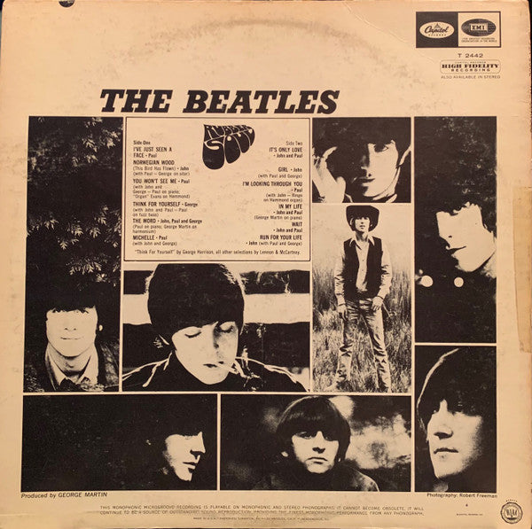 The Beatles : Rubber Soul (LP, Album, Mono, Los)