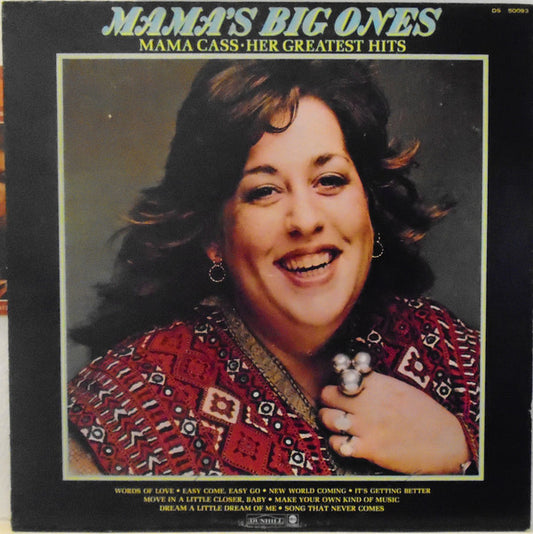 Mama Cass* : Mama's Big Ones: Her Greatest Hits (LP, Album, Comp)