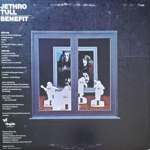 Jethro Tull : Benefit (LP, Album, Ter)