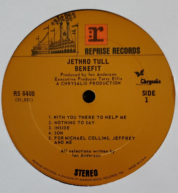 Jethro Tull : Benefit (LP, Album, Ter)