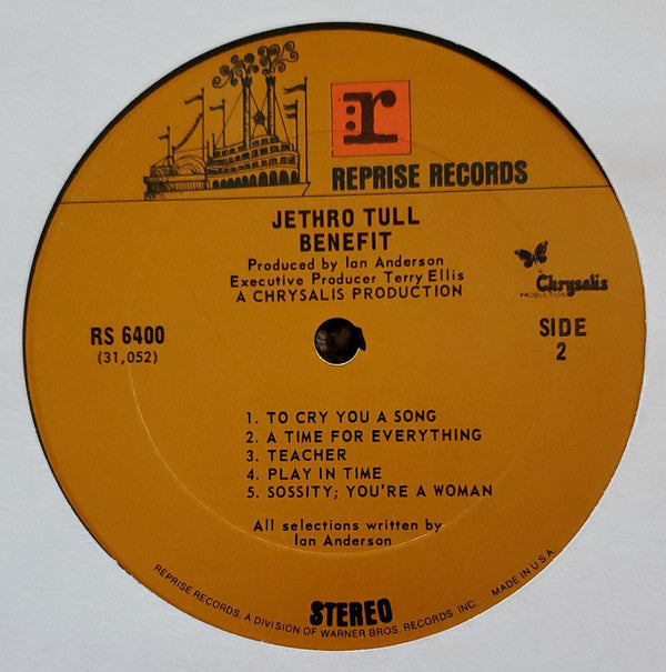 Jethro Tull : Benefit (LP, Album, Ter)