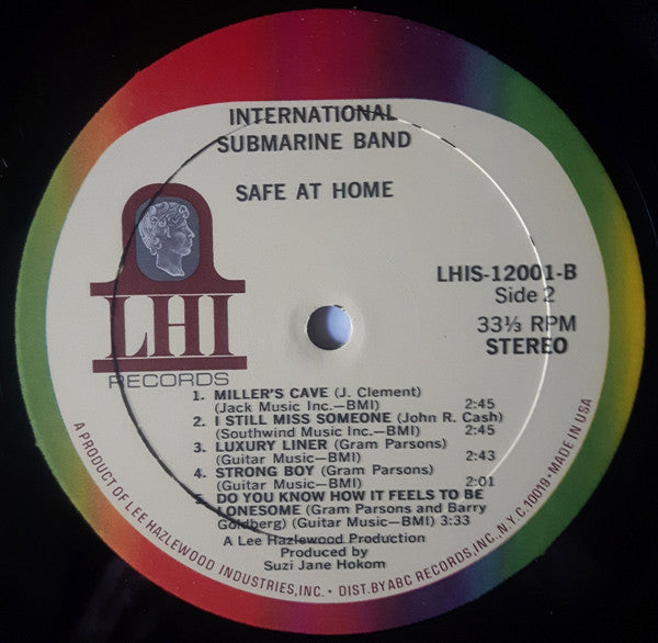 The International Submarine Band : Safe At Home (LP, Album)