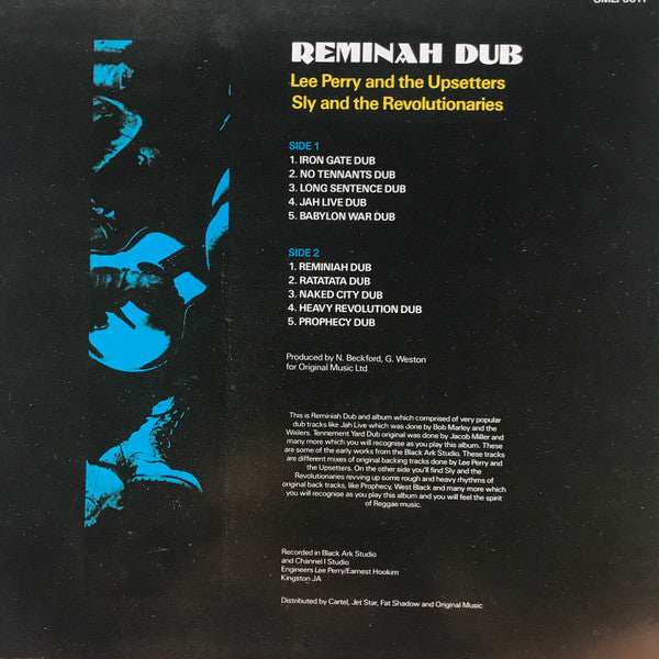 Lee Perry & The Upsetters / Sly & The Revolutionaries : Reminiah Dub (LP, Album, RE)