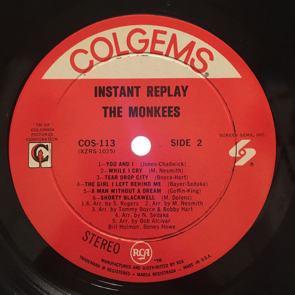 The Monkees : Instant Replay (LP, Album, Roc)