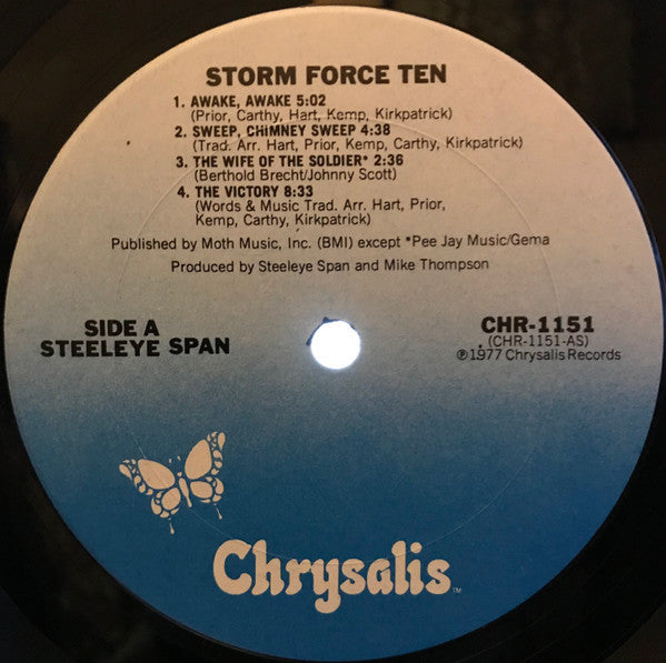 Steeleye Span : Storm Force Ten (LP, Album, San)