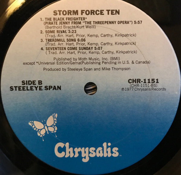 Steeleye Span : Storm Force Ten (LP, Album, San)