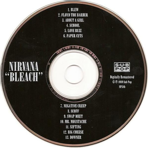 Nirvana : Bleach (CD, Album, RE, RM)