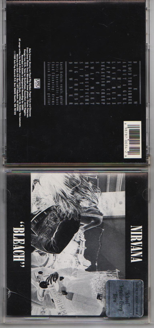 Nirvana : Bleach (CD, Album, RE, RM)