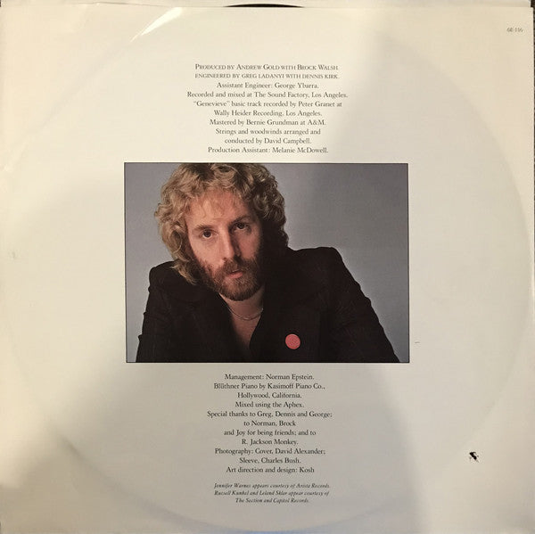 Andrew Gold : All This And Heaven Too (LP, Album, SP )