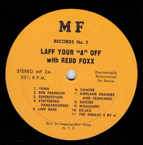 Redd Foxx : Laff Your Ass Off (LP)