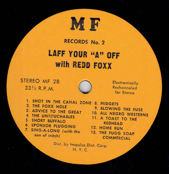 Redd Foxx : Laff Your Ass Off (LP)