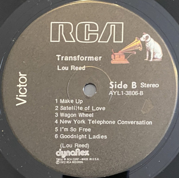 Lou Reed : Transformer (LP, Album, RE, Bar)