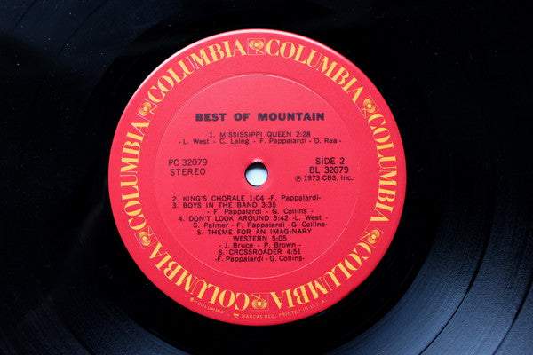 Mountain : The Best Of Mountain (LP, Comp, RE, Pit)