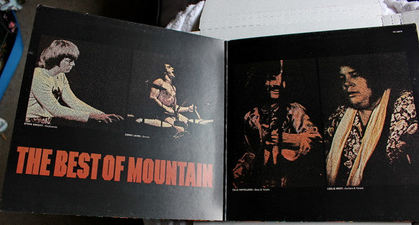 Mountain : The Best Of Mountain (LP, Comp, RE, Pit)