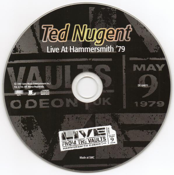 Ted Nugent : Live At Hammersmith '79 (CD, Album)