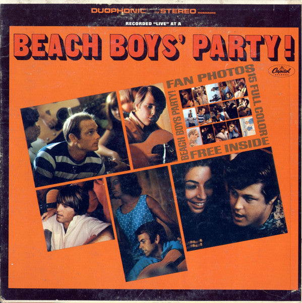 The Beach Boys : Beach Boys' Party! (LP, Album, Duo)