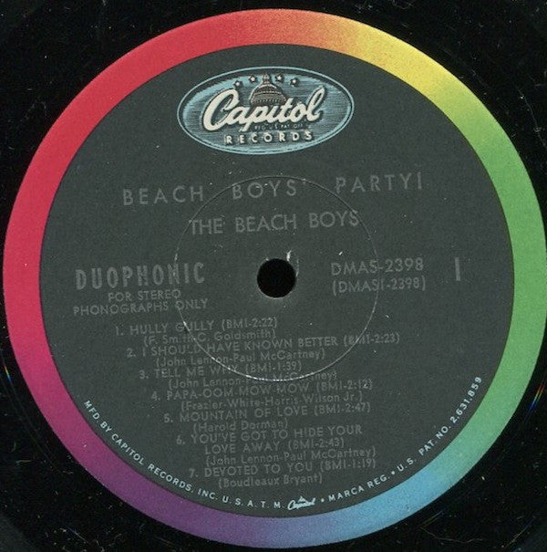 The Beach Boys : Beach Boys' Party! (LP, Album, Duo)