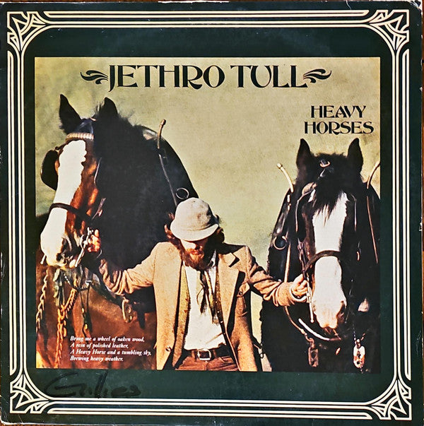 Jethro Tull : Heavy Horses (LP, Album, SXT)