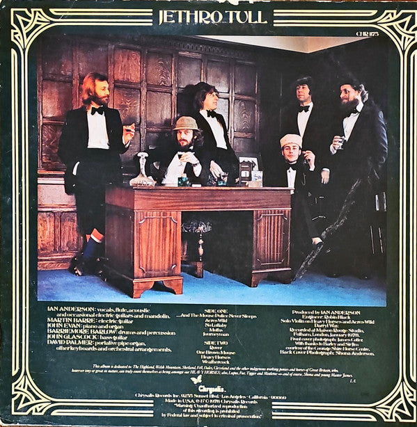 Jethro Tull : Heavy Horses (LP, Album, SXT)