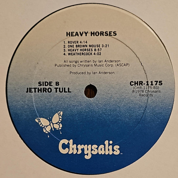 Jethro Tull : Heavy Horses (LP, Album, SXT)