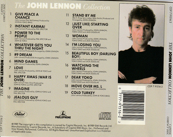 John Lennon : The John Lennon Collection (CD, Comp)