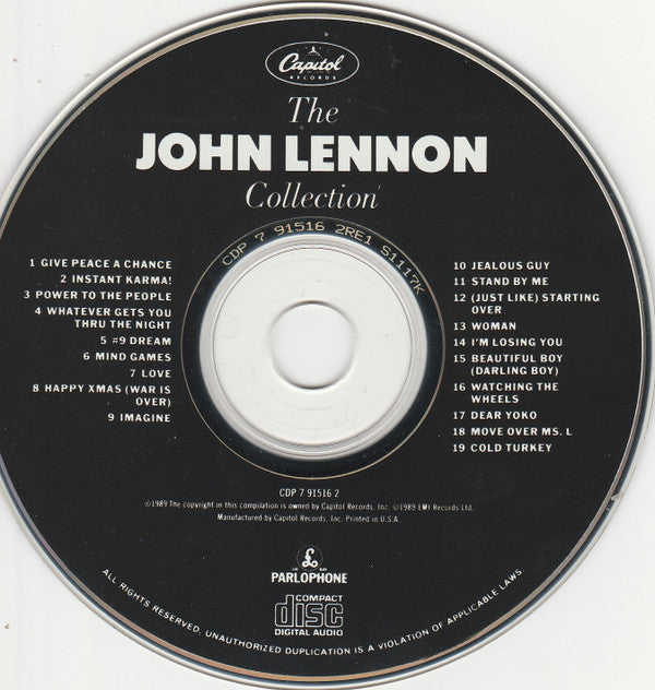 John Lennon : The John Lennon Collection (CD, Comp)